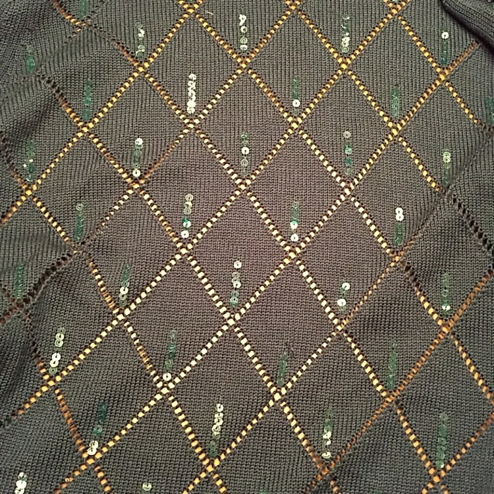 Inc Sequin Knit Flutter Cardigan - image 5